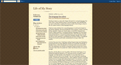 Desktop Screenshot of esc-lifeofmystory.blogspot.com