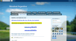 Desktop Screenshot of moralnetargentina.blogspot.com