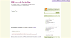 Desktop Screenshot of elrincondepatitofeo.blogspot.com