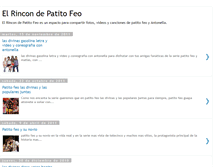 Tablet Screenshot of elrincondepatitofeo.blogspot.com