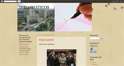 Desktop Screenshot of diplomaticos-ufg-tratados.blogspot.com