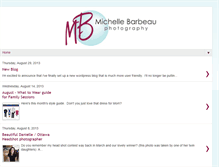 Tablet Screenshot of michellebarbeau.blogspot.com