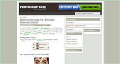 Desktop Screenshot of goodphotoshoptutorial.blogspot.com