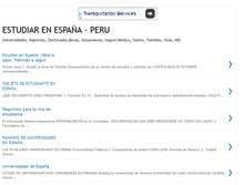Tablet Screenshot of estudianteenespana.blogspot.com