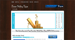 Desktop Screenshot of free-tips-nifty.blogspot.com