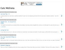 Tablet Screenshot of cats-wellness.blogspot.com