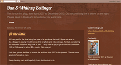 Desktop Screenshot of danandwhitneybettinger.blogspot.com