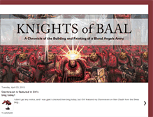 Tablet Screenshot of knightsofbaal.blogspot.com