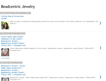 Tablet Screenshot of beadcentric.blogspot.com