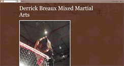 Desktop Screenshot of derrickbreauxbjj.blogspot.com