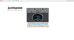 Desktop Screenshot of 3juxtapose.blogspot.com