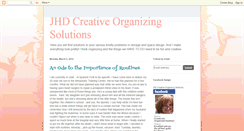 Desktop Screenshot of jhdcreativeorganizingsolutions.blogspot.com