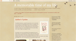 Desktop Screenshot of amemorabletimeofmylife.blogspot.com