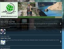 Tablet Screenshot of globaltreksntours.blogspot.com