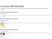 Tablet Screenshot of lenir-arteducadora.blogspot.com
