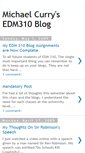 Mobile Screenshot of currymedm310spring09.blogspot.com