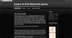 Desktop Screenshot of juegosdekickbuttowski.blogspot.com