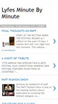 Mobile Screenshot of lyfesminutebyminute.blogspot.com