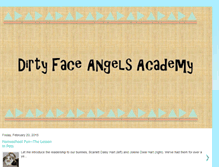 Tablet Screenshot of dirtyfaceangelsacademy.blogspot.com