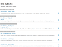 Tablet Screenshot of info-turismo.blogspot.com