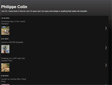 Tablet Screenshot of philippecolin.blogspot.com