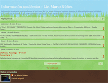 Tablet Screenshot of informacionacademicaisefunifa.blogspot.com