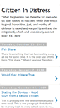 Mobile Screenshot of citizen-in-distress.blogspot.com