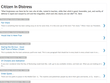 Tablet Screenshot of citizen-in-distress.blogspot.com