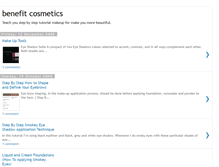 Tablet Screenshot of benefits-cosmetics.blogspot.com