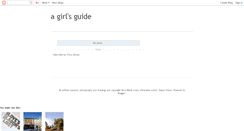 Desktop Screenshot of a-girlsguideto.blogspot.com