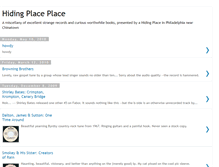 Tablet Screenshot of hidingplaceplace.blogspot.com