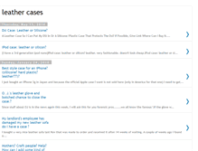 Tablet Screenshot of 3leather-cases.blogspot.com