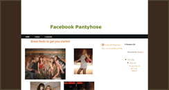 Desktop Screenshot of facebookpantyhose.blogspot.com