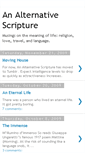 Mobile Screenshot of analternativescripture.blogspot.com