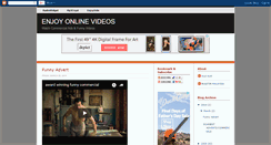 Desktop Screenshot of enjoyvids.blogspot.com