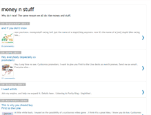 Tablet Screenshot of moneynstuffracing.blogspot.com