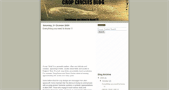 Desktop Screenshot of cropcircles1.blogspot.com