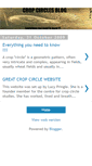 Mobile Screenshot of cropcircles1.blogspot.com