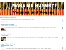 Tablet Screenshot of make-me-hungry.blogspot.com