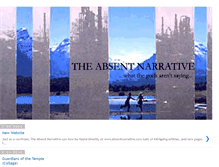 Tablet Screenshot of absentnarrative.blogspot.com