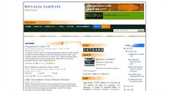 Desktop Screenshot of monaliasakwati.blogspot.com