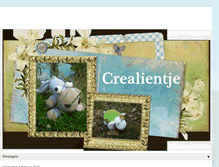 Tablet Screenshot of crealientje.blogspot.com