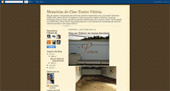 Desktop Screenshot of cineteatrovitoria.blogspot.com