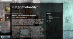 Desktop Screenshot of materialinfantilyn.blogspot.com