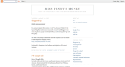 Desktop Screenshot of misspennysmoney.blogspot.com