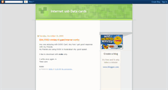 Desktop Screenshot of internet-usb-datacards.blogspot.com