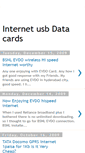 Mobile Screenshot of internet-usb-datacards.blogspot.com