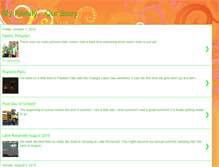 Tablet Screenshot of myfamilyourstory.blogspot.com