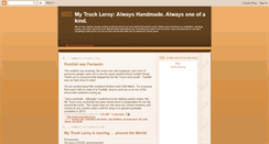 Desktop Screenshot of mytruckleroy.blogspot.com