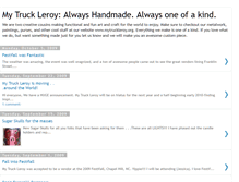 Tablet Screenshot of mytruckleroy.blogspot.com